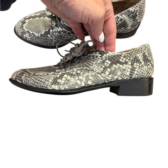 Snakeskin Pattern Women's Shoes Size 6 - Picture 3 of 13